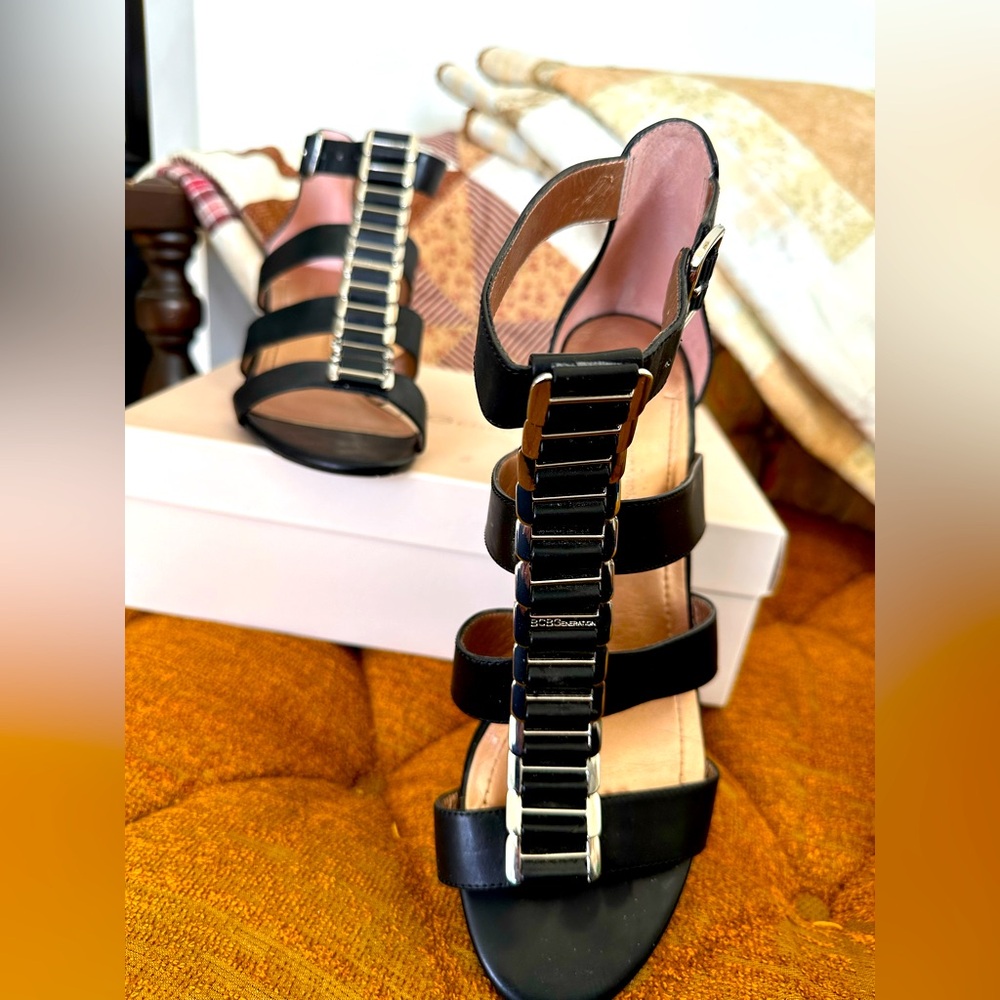 BCBG BG-Vandy Black Vachetta Size 9M